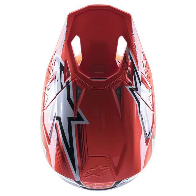 Alpinestars Sm10 Tld Edition 23 Helmet - Firestarter Red - View 7 | Everest Motorcycles