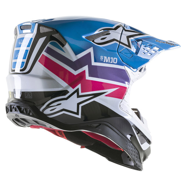 Alpinestars Sm10 Tld Edition 23 Helmet - Starlit Blue - View 5 | Everest Motorcycles
