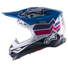 Load image into Gallery viewer, Alpinestars Sm10 Tld Edition 23 Helmet - Starlit Blue - View 4 | Everest Motorcycles