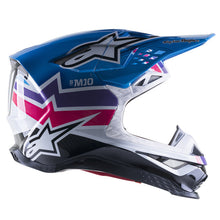 Load image into Gallery viewer, Alpinestars Sm10 Tld Edition 23 Helmet - Starlit Blue - View 3 | Everest Motorcycles