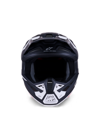 Alpinestars SM7 Dasher ECE06 Helmet - Black/White Matt - View 2 | Everest Motorcycles