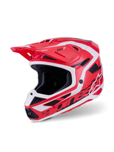 Load image into Gallery viewer, Alpinestars SM7 Deed ECE06 Helmet - Red/Black/White/Glossy - View 1 | Everest Motorcycles