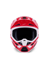 Load image into Gallery viewer, Alpinestars SM7 Deed ECE06 Helmet - Red/Black/White/Glossy - View 3 | Everest Motorcycles