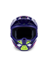 Load image into Gallery viewer, Alpinestars SM7 Deed ECE06 Helmet - Purple/Pink/Glossy - View 3 | Everest Motorcycles