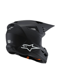 Alpinestars Sm3 Youth Solid Ece06 Helmet - Matt Black - View 2 | Everest Motorcycles