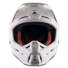 Load image into Gallery viewer, Alpinestars SM5 Solid Ece Helmet - White Glossy - View 2 | Everest Motorcycles