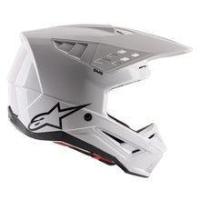 Load image into Gallery viewer, Alpinestars SM5 Solid Ece Helmet - White Glossy - View 3 | Everest Motorcycles