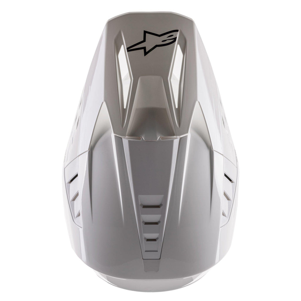 Alpinestars SM5 Solid Ece Helmet - White Glossy - View 4 | Everest Motorcycles