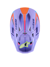 Load image into Gallery viewer, Alpinestars SM10 Jett Lawrence R01 Helmet - Purple/Fluro-Pink/Fluro-Yellow/Glossy
