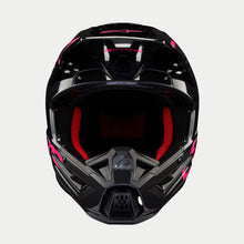 Load image into Gallery viewer, Alpinestars SM5 Corp Ece 22.06 Helmet - Black Diva Pink Gloss - View 2 | Everest Motorcycles