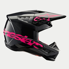 Load image into Gallery viewer, Alpinestars SM5 Corp Ece 22.06 Helmet - Black Diva Pink Gloss - View 3 | Everest Motorcycles