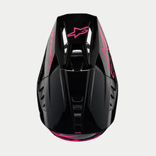 Load image into Gallery viewer, Alpinestars SM5 Corp Ece 22.06 Helmet - Black Diva Pink Gloss - View 5 | Everest Motorcycles