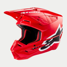 Load image into Gallery viewer, Alpinestars SM5 Corp Ece 22.06 Helmet - Bright Red Gloss - View 1 | Everest Motorcycles