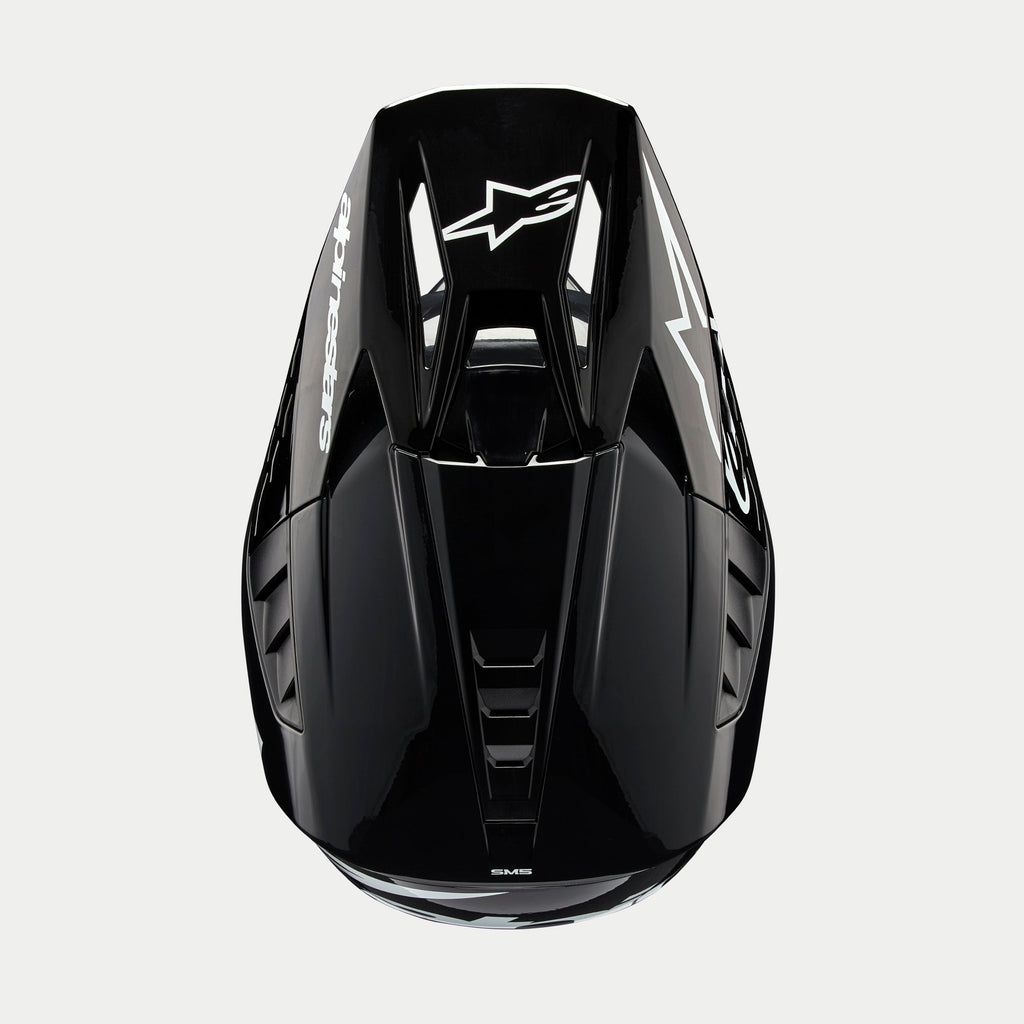 Alpinestars SM5 Corp Ece 22.06 Helmet - Dark Gray Gloss - View 5 | Everest Motorcycles