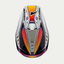 Load image into Gallery viewer, Alpinestars SM5 Sail Ece 22.06 Helmet - Violet Black Silver Gloss - View 6 | Everest Motorcycles