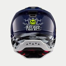 Load image into Gallery viewer, Alpinestars SM5 Rash Ece 22.06 Helmet - Night Navy Fluro Yellow Gloss - View 4 | Everest Motorcycles