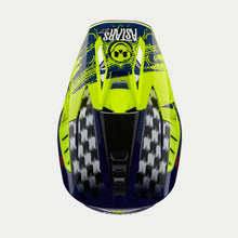 Load image into Gallery viewer, Alpinestars SM5 Rash Ece 22.06 Helmet - Night Navy Fluro Yellow Gloss - View 5 | Everest Motorcycles