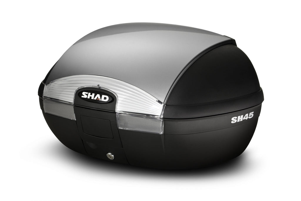 Shad SH45 Top Case Color Plate - Silver