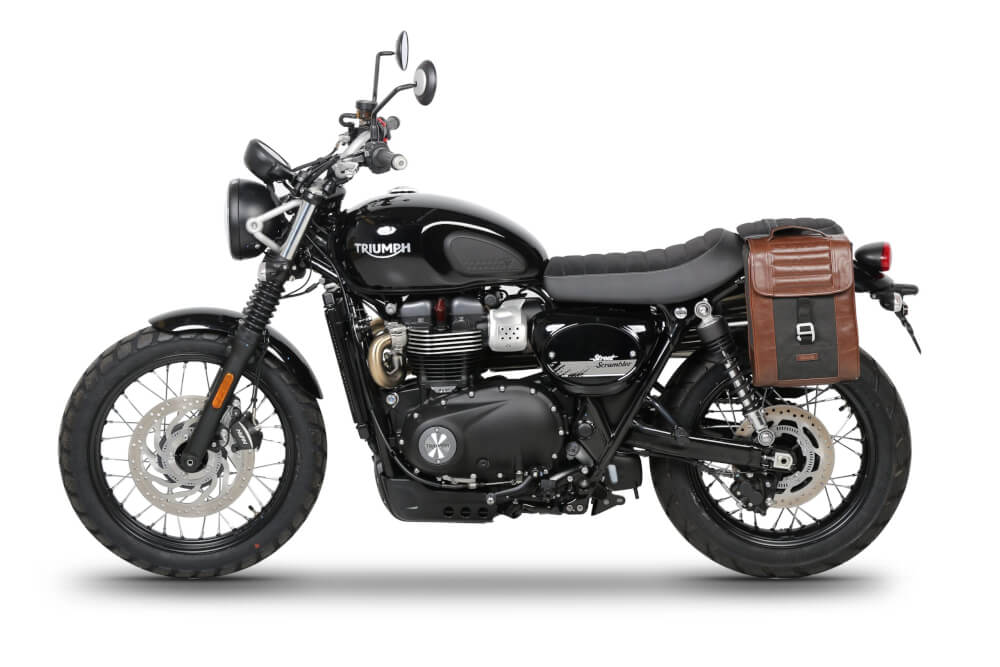 Shad ‘SR’ Retro / Cafe Racer Side Bag Holder – Triumph Street Scrambler 900 (LHS only)