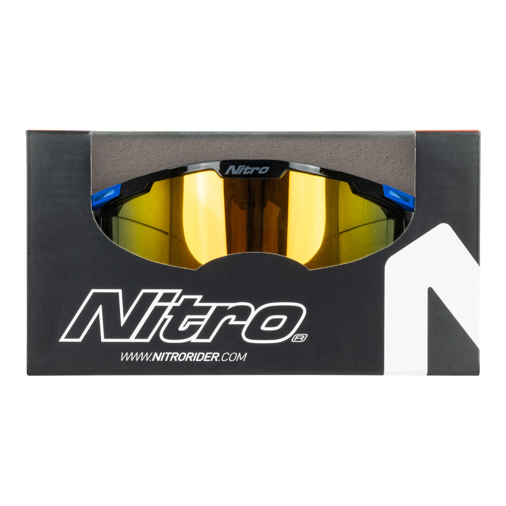 NITRO NV-100 MX GOGGLE BLUE/BLACK