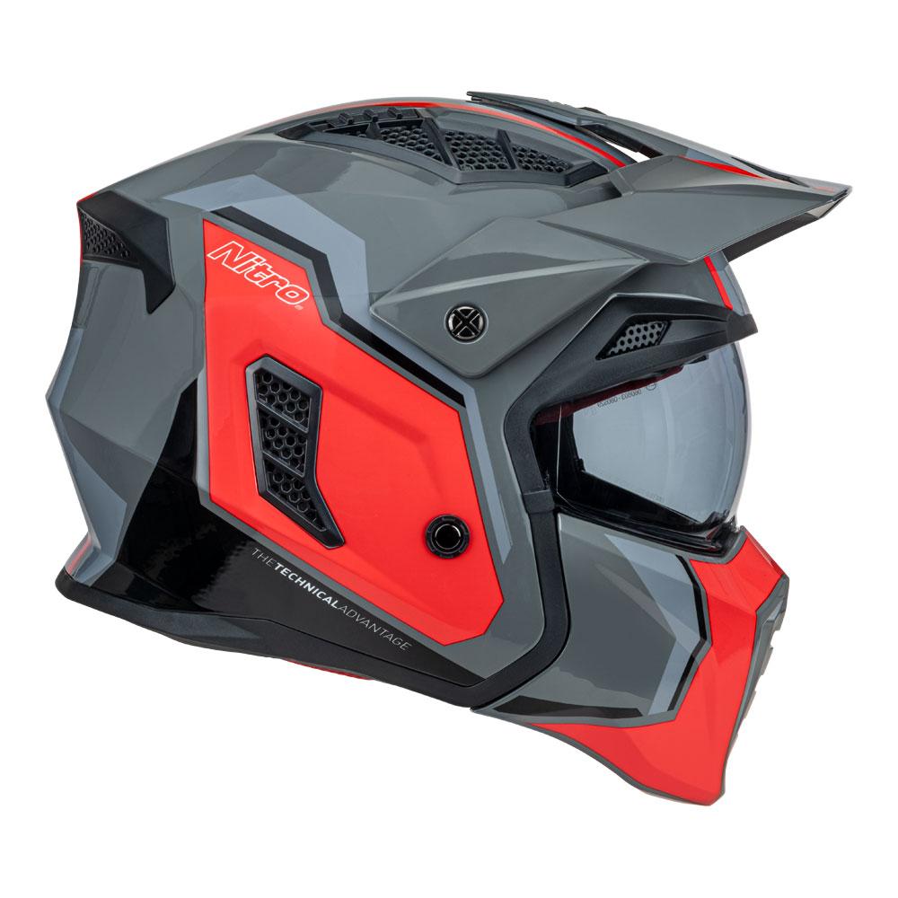 NITRO NZ302 FIGHTER GREY/ORANGE