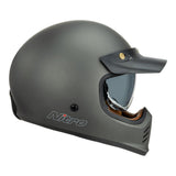 NITRO MX502 RETRO MX SATIN GRAPHITE