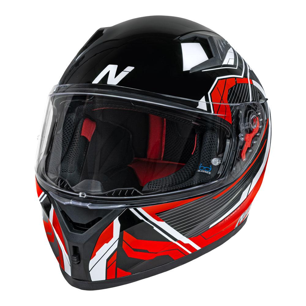 NITRO N501 FUSE GLOSS RED/WHITE/BLACK