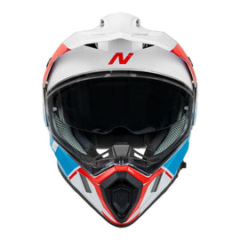 NITRO MX780 ADVENTURE GLOSS WHITE/LIGHT BLUE/RED/BLUE