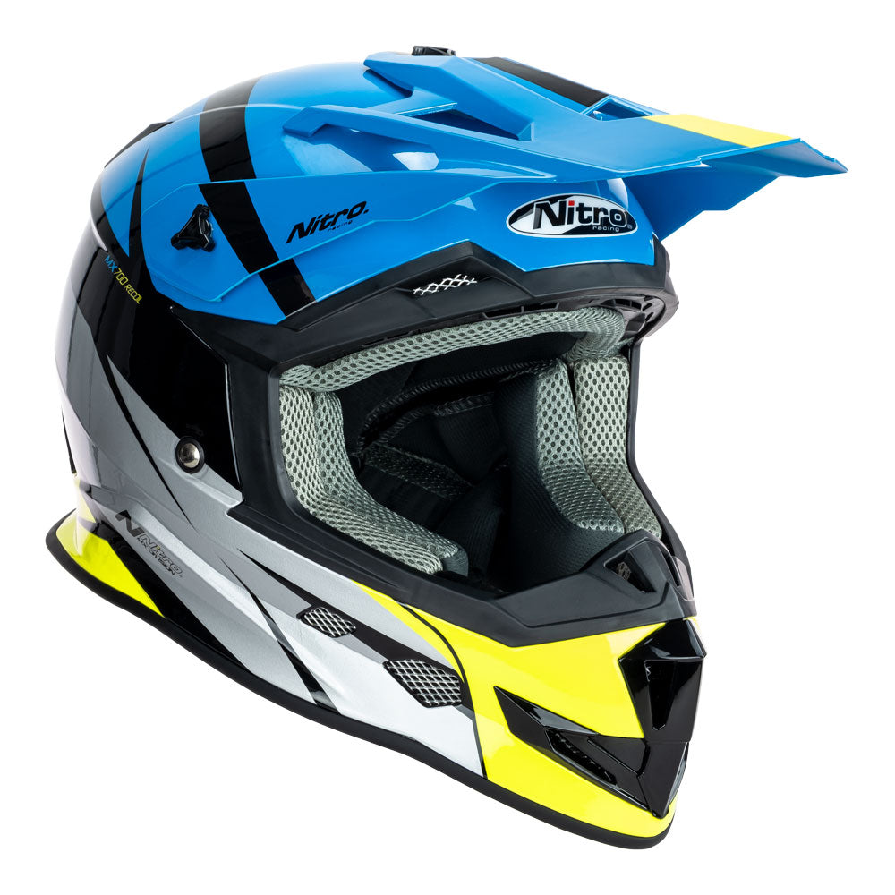 NITROX700 RECOIL BLUE/BLACK/GREY/FLURO