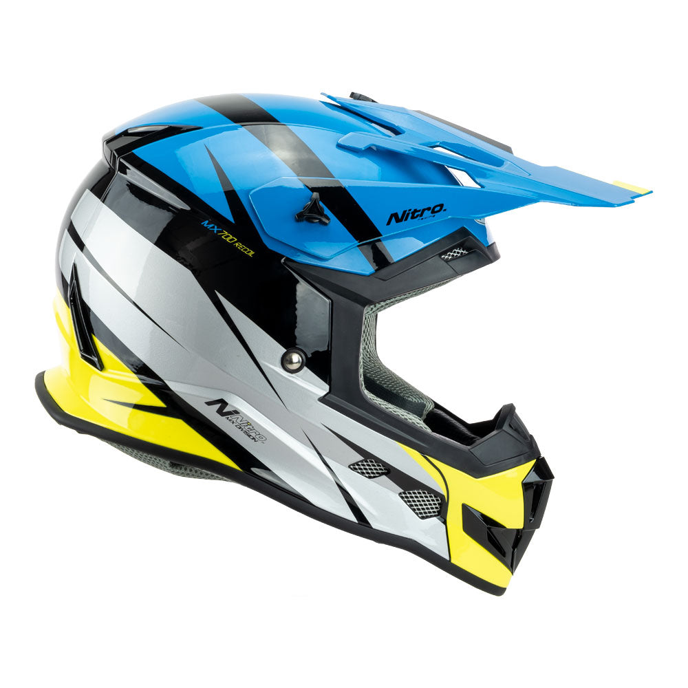 NITROX700 RECOIL BLUE/BLACK/GREY/FLURO