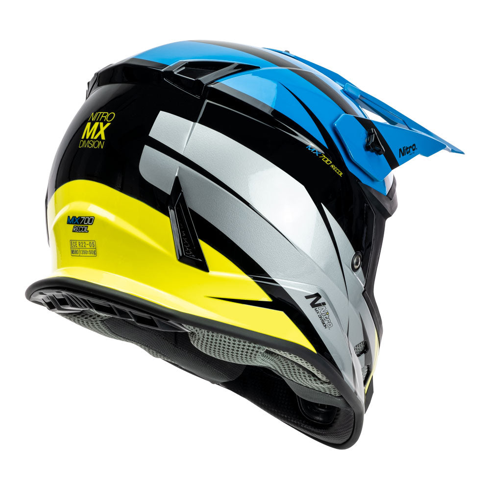 NITROX700 RECOIL BLUE/BLACK/GREY/FLURO