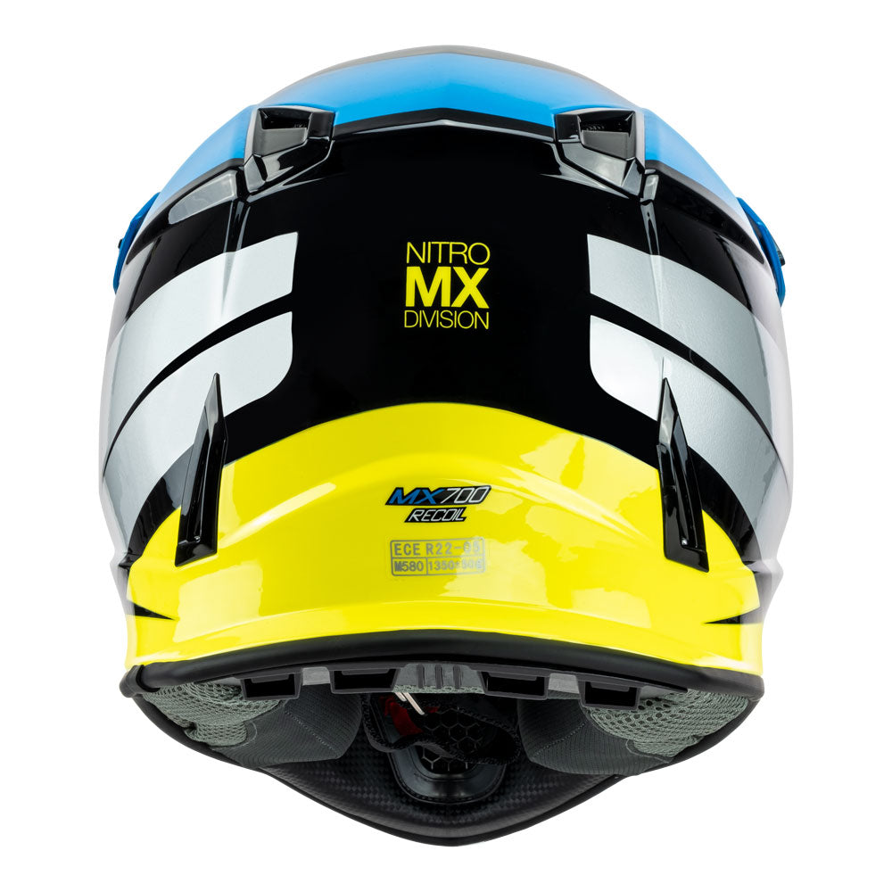 NITROX700 RECOIL BLUE/BLACK/GREY/FLURO