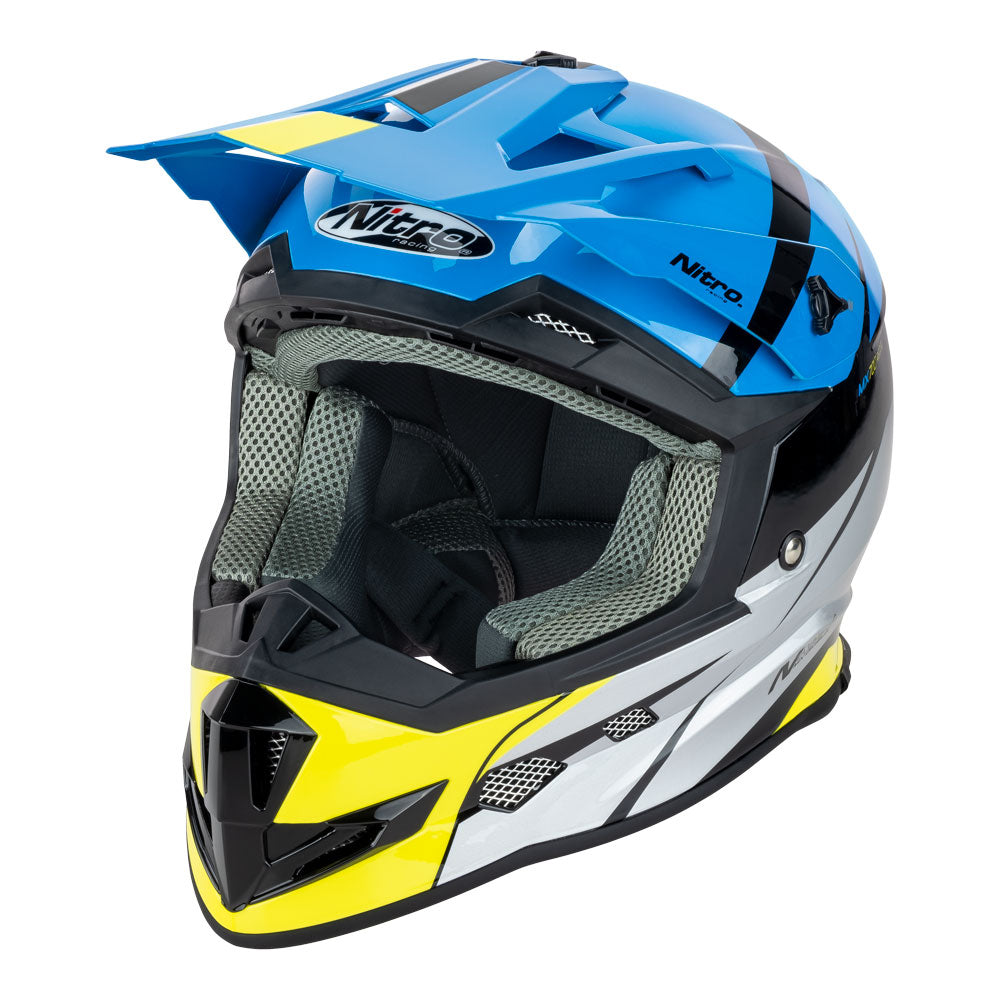 NITROX700 RECOIL BLUE/BLACK/GREY/FLURO