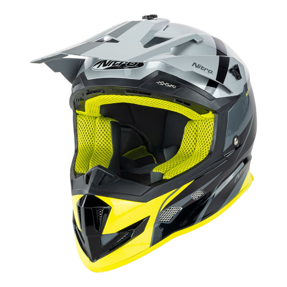 NITROX700 RECOIL GREY/BLACK/FLURO
