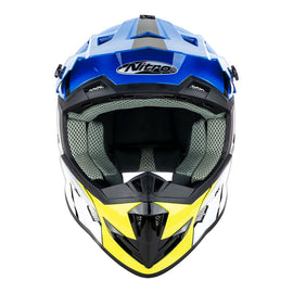 NITROX700 YOUTH RECOIL BLACK/BLUE/WHITE/FLURO YELLOW