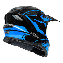 Load image into Gallery viewer, NITRO MX710 YOUTH SHARD II BLUE/BLACK