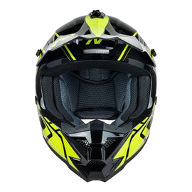NITRO MX710 YOUTH SHARD II FLURO YELLOW/BLACK