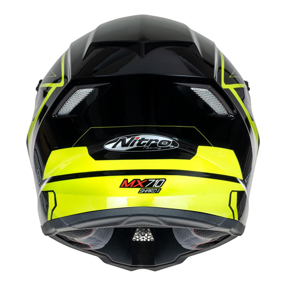 NITRO MX710 YOUTH SHARD II FLURO YELLOW/BLACK