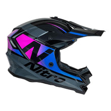 Load image into Gallery viewer, NITRO MX710 YOUTH ONYX PURPLE/PINK
