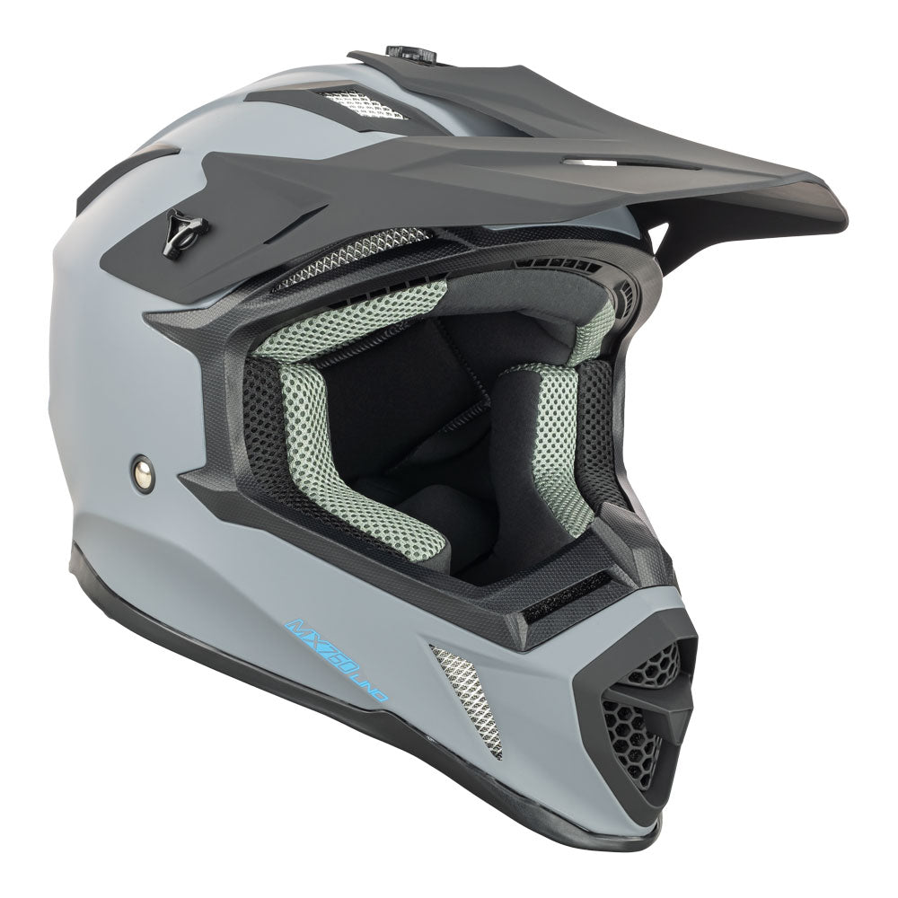 NITRO MX760 SATIN GUNMETAL/BLUEOGO