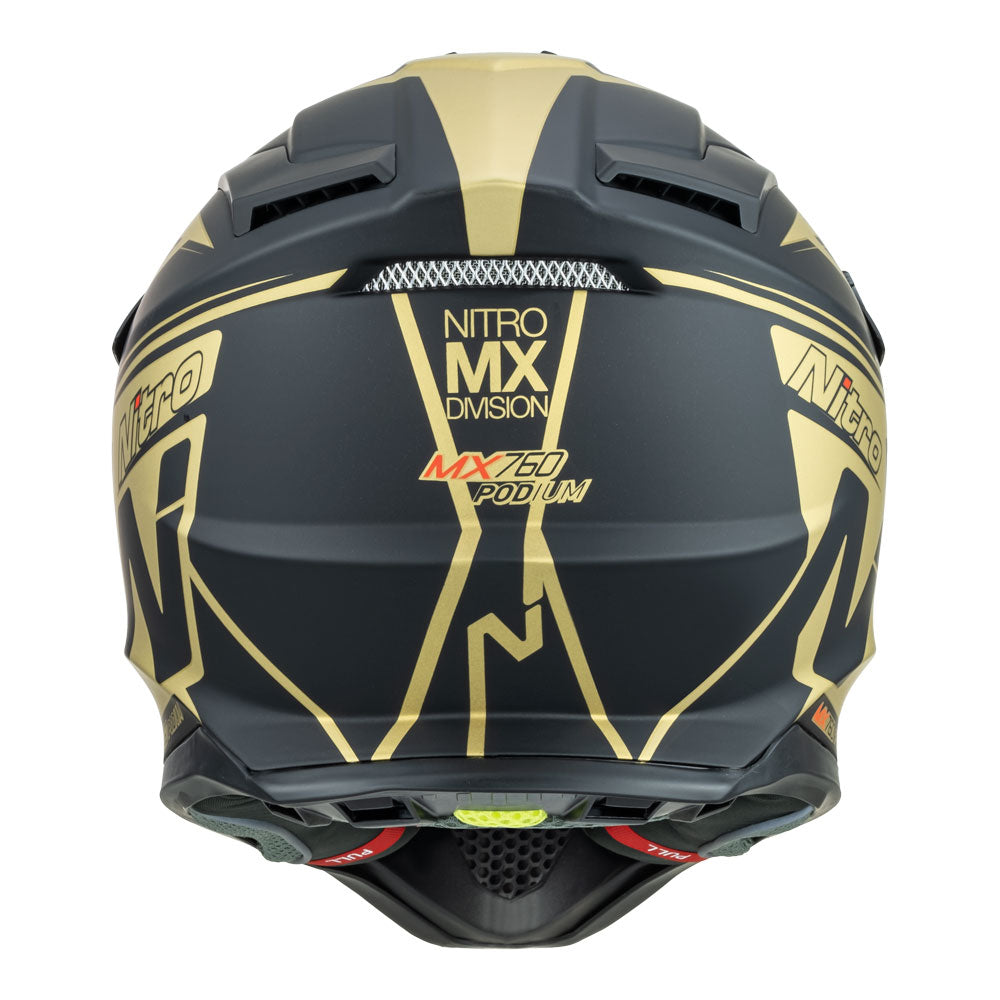 NITRO MX760 SATIN BLACK/GOLD