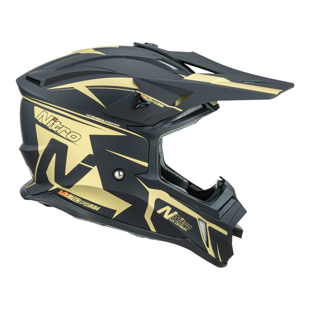 NITRO MX760 SATIN BLACK/GOLD