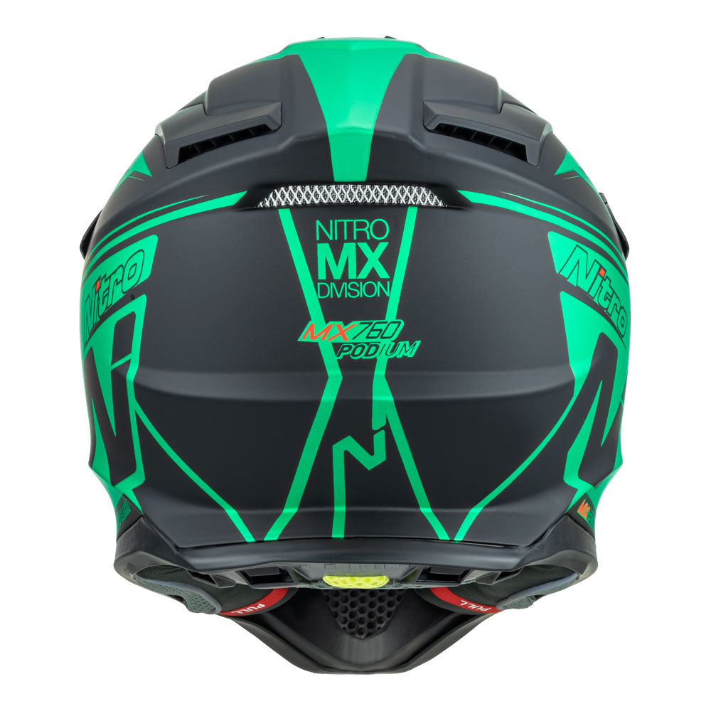 NITRO MX760 SATIN BLACK/TEAL