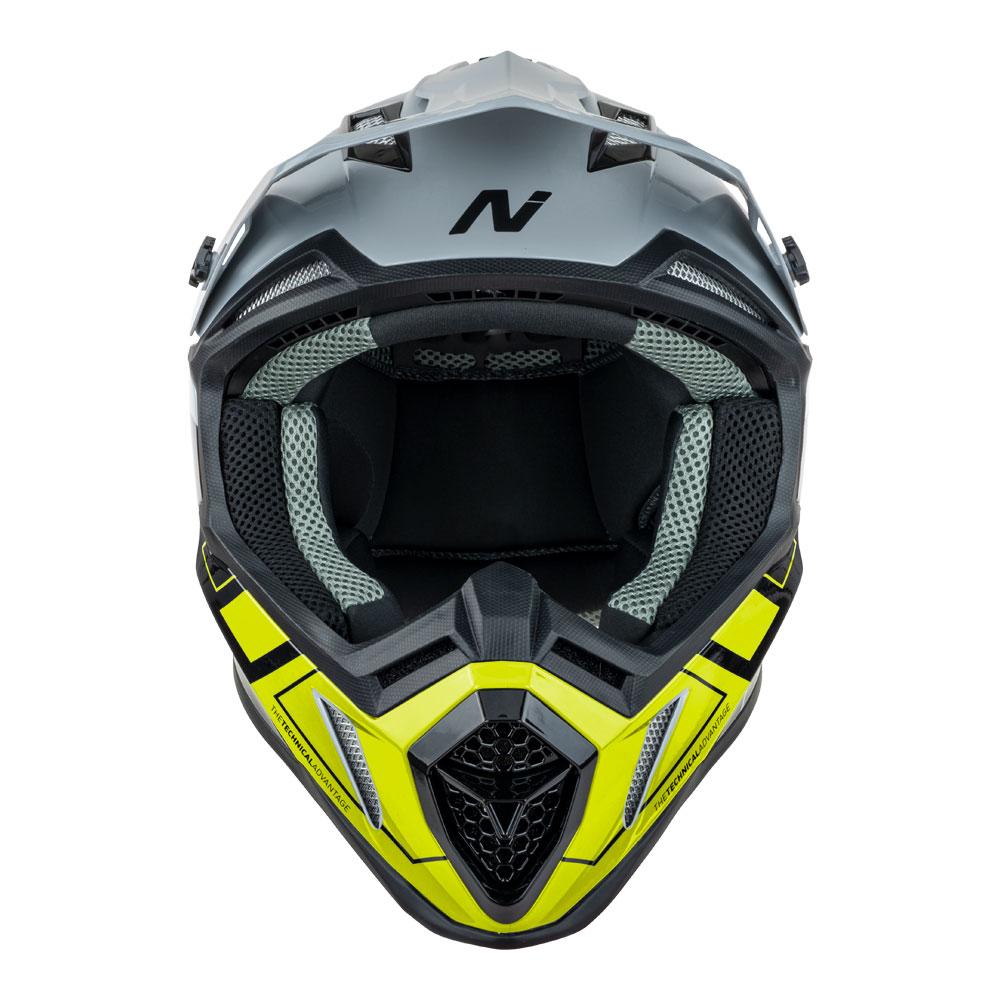 NITRO MX760 GLOSS SILVER/GREY/BLACK/FLURO