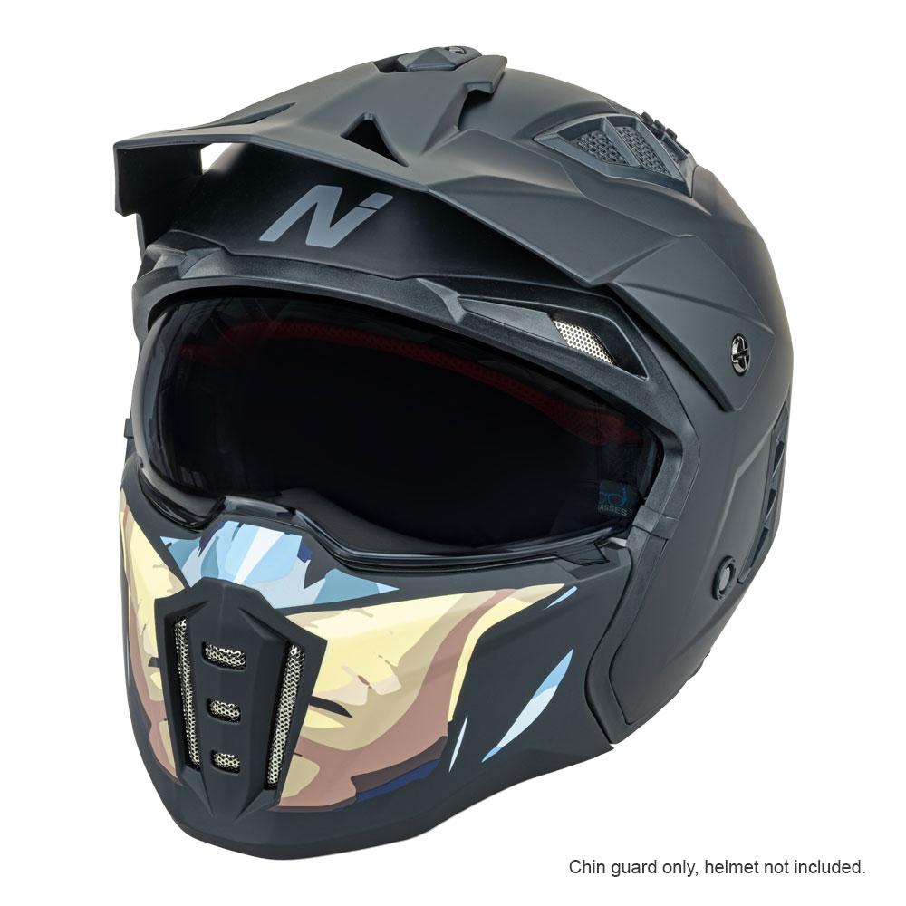 NITRO NZ302 ATTITUDE CHIN MASK HERO MASK