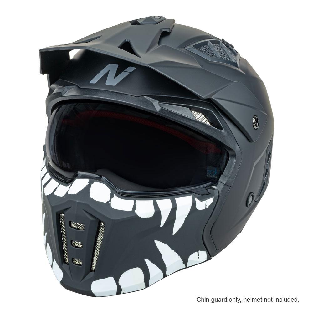 NITRO NZ302 ATTITUDE CHIN MASK ANIMAL TEETH