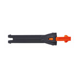 TCX SP: TOOTHED BAND ALU PULL S 12.5CM BLACK/ORANGE FLUORO (TBANDAS/NEOF)