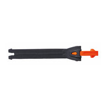 Load image into Gallery viewer, TCX SP: TOOTHED BAND ALU PULL M 15.0CM BLACK/ORANGE FLUORO (TBANDAM/NEOF)