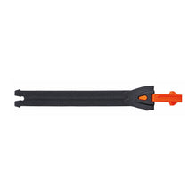 Load image into Gallery viewer, TCX SP: TOOTHED BAND ALU PULL L 17.0CM BLACK/ORANGE FLUORO (TBANDAL/NEOF)