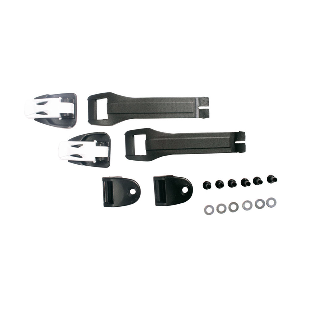 TCX SP: POLYURETHANE BUCKLES KIT COMP KID BLACK (2LEMA)